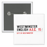 Westminster English  Buttons (square)