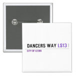Dancers Way  Buttons (square)