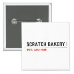 SCRATCH BAKERY  Buttons (square)