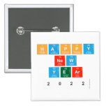 Happy
 New
 Year
 2022  Buttons (square)