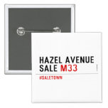 Hazel Avenue  Sale  Buttons (square)