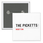 the picketts  Buttons (square)
