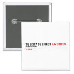 tu LISTA DE libros  Buttons (square)