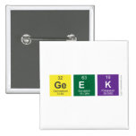 Geek  Buttons (square)