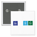 Be Nice  Buttons (square)