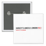 Harley’s Angels London  Buttons (square)