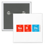 Nerds  Buttons (square)