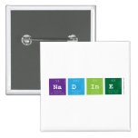 Nadine  Buttons (square)