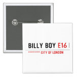 Billy boy  Buttons (square)