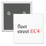 fleet  street  Buttons (square)