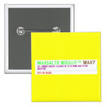 MAXSALTO MIGAL®™  Buttons (square)