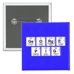 George 
 Pig  Buttons (square)