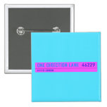 One Direction Lane   Buttons (square)
