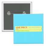 one piece  Buttons (square)