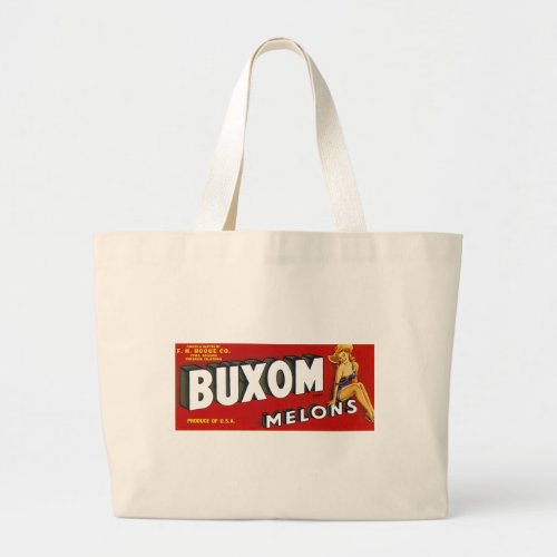 Buxom Mellons Large Tote Bag