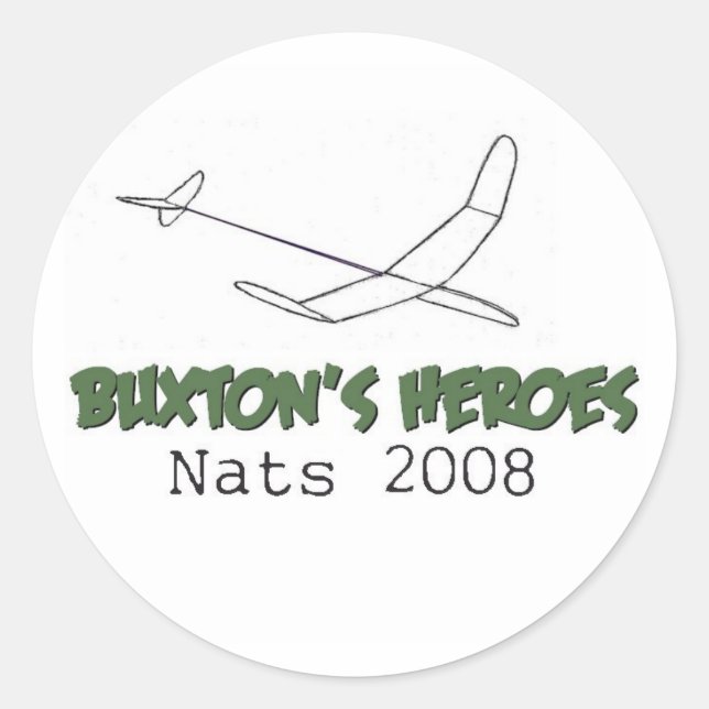 Buxton's Heroes - 2008 Sticker (Front)