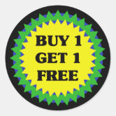 Cross Symbol Sticker - Buy 1 Get 1 Free - Rounded Cross Decal - BOGO 
