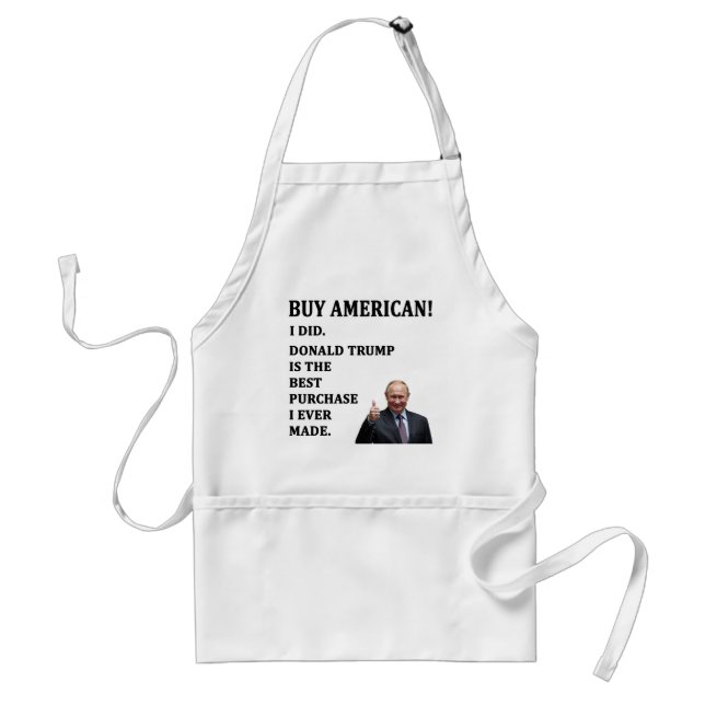 Buy American Adult Apron (Front)