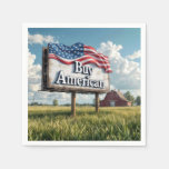 Buy American Billboard On Farmland Napkins