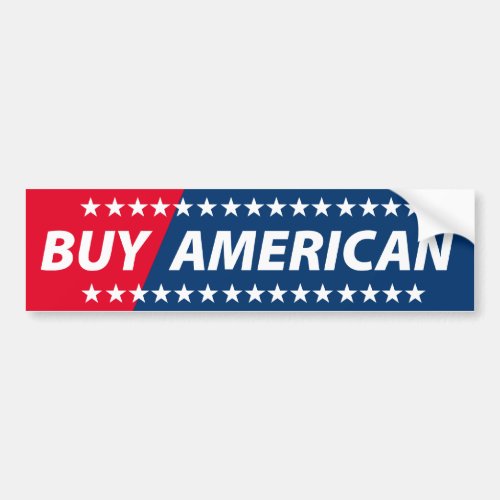 Buy American Bumper Sticker