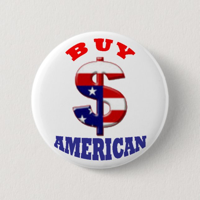 BUY AMERICAN BUTTON (Front)