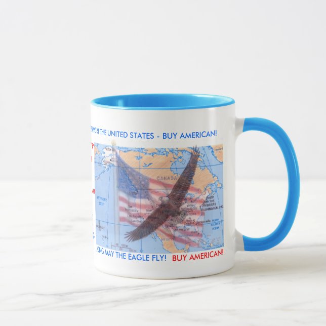 BUY AMERICAN MUG - Customized (Right)