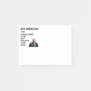 Buy American Post-it Notes