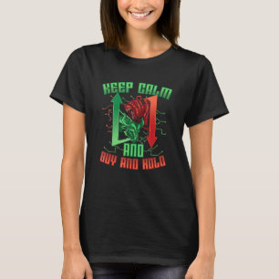 Buy And Hold Stock Market Bull Vs Bear Stock Trade T-Shirt