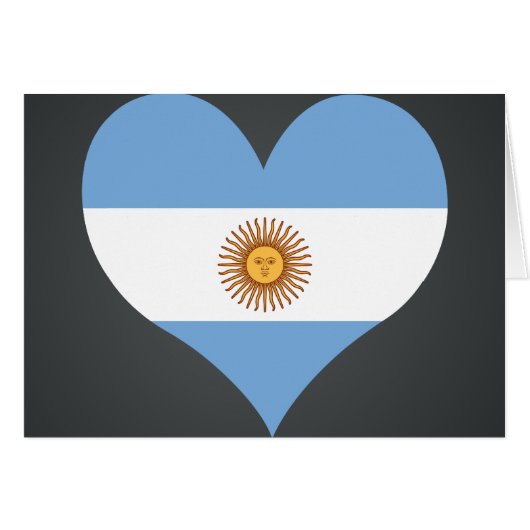 Buy Argentina Flag Cards (Front Horizontal)