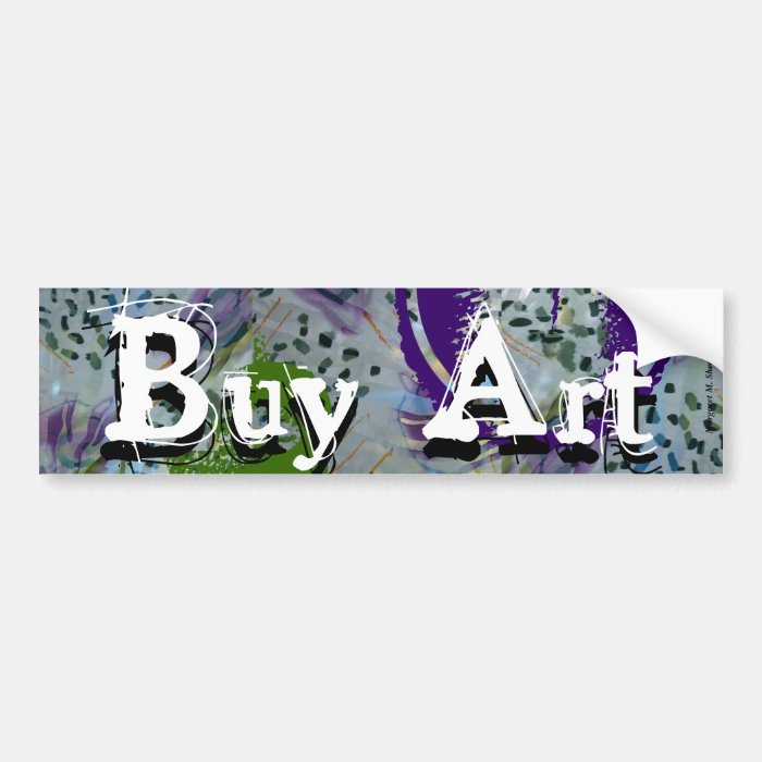 Buy Art Bumper Stickers