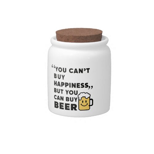 Buy Beer for Happiness Candy Jar