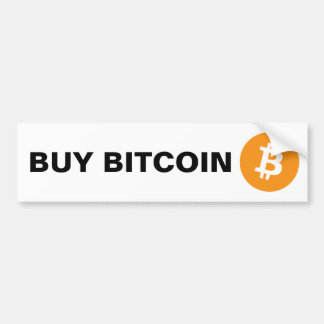 Buy Bitcoin Bumper Sticker