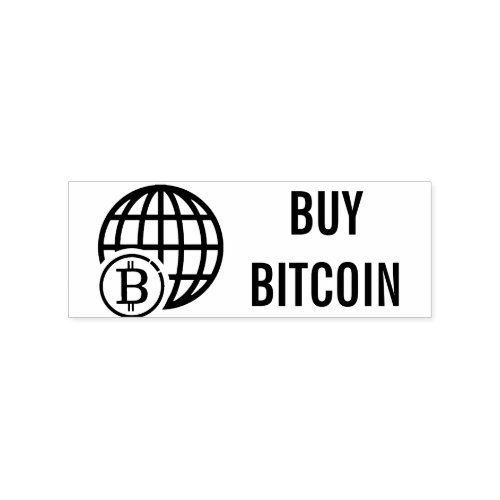 Buy Bitcoin Rubber Stamp