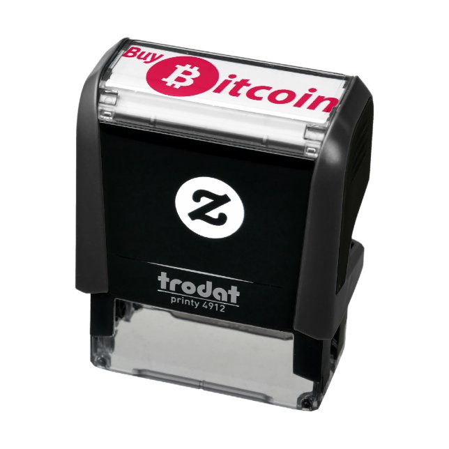 Buy Bitcoin Self Inking Rubber Stamp (Product)