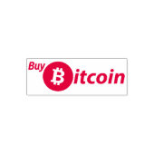 Buy Bitcoin Self Inking Rubber Stamp (Design)