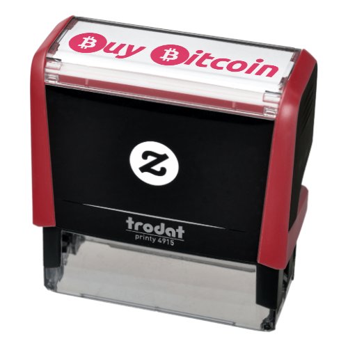 Buy bitcoin self_inking stamp