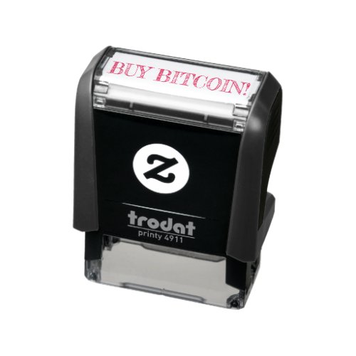 BUY BITCOIN stamp ink