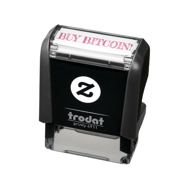 BUY BITCOIN! stamp ink (Product)