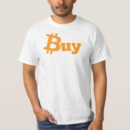 Buy Bitcoin T_shirt _ Front uy _ Back ell