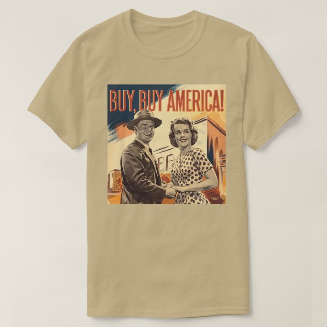 Buy, buy America T-Shirt (Design Front)