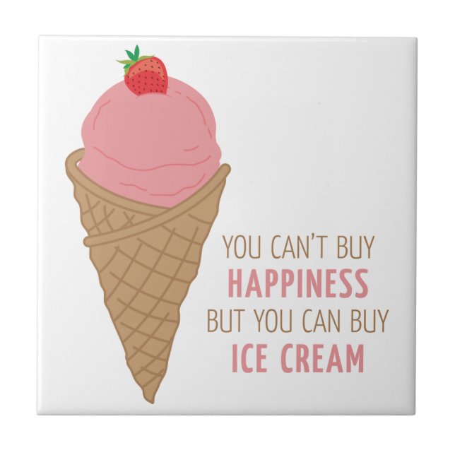 Buy Ice Cream Ceramic Tile (Front)