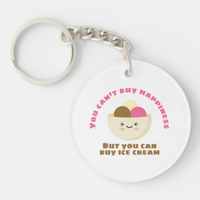 Buy Ice Cream Keychain (Front)