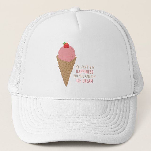 Buy Ice Cream Trucker Hat (Front)