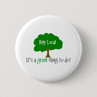 Buy Local Pinback Button