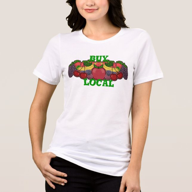 Buy Local Tri-Blend Shirt (Front)