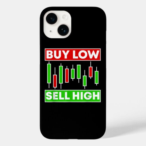 BUY LOW SELL HIGH TRADING CANDLE STICKS Case_Mate iPhone 14 CASE