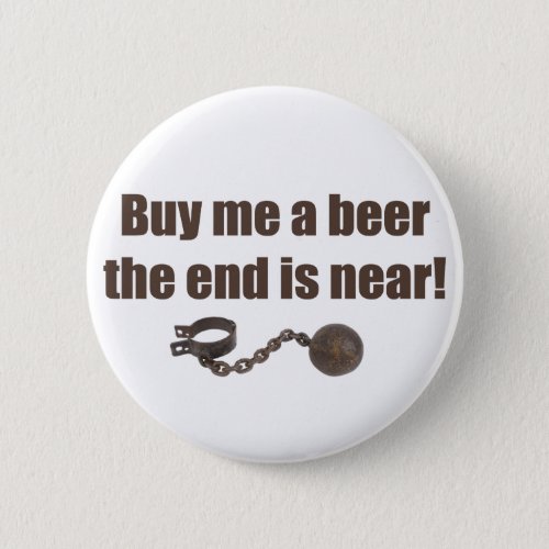 Buy me a Beer bachelor party button