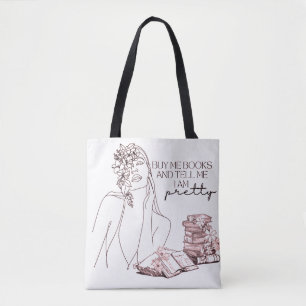 Buy me books tote