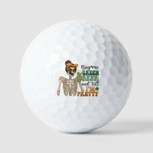 Buy Me Green Beer - Skeleton St. Patrick's Day Golf Balls