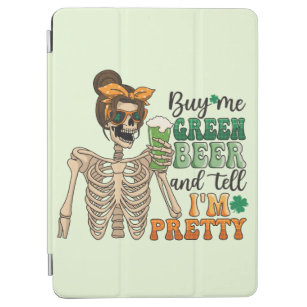 Buy Me Green Beer   St. Patrick's Day iPad Air Cover